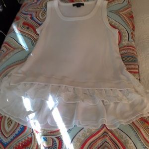 “Karen Kane” Ruffled Sleeveless Tank/Tunic!